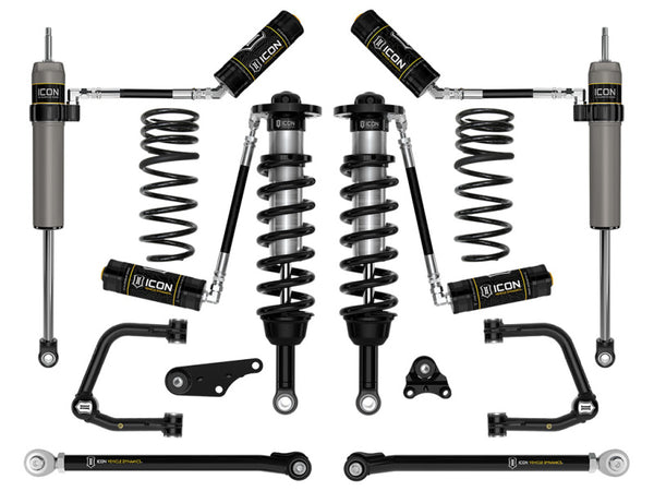 1.25in-3in Stage 7 Suspension System Tubular w/ Triple Rate Spring — 2024+ Toyota Tacoma