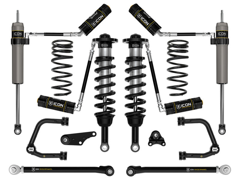1.25in-3in Stage 7 Suspension System Tubular w/ Triple Rate Spring — 2024+ Toyota Tacoma