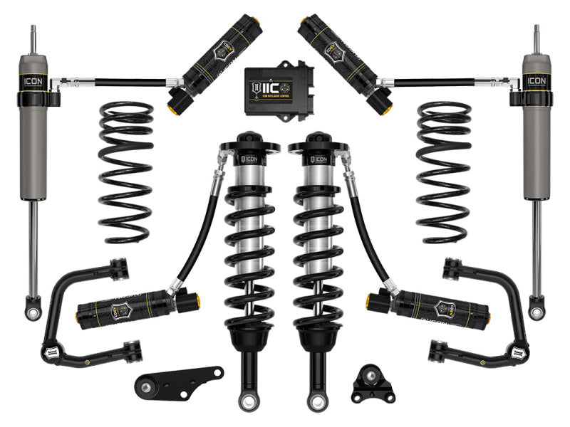 1.25in-3in Stage 6 Suspension System Tubular w/ Triple Rate Spring — 2024+ Toyota Tacoma