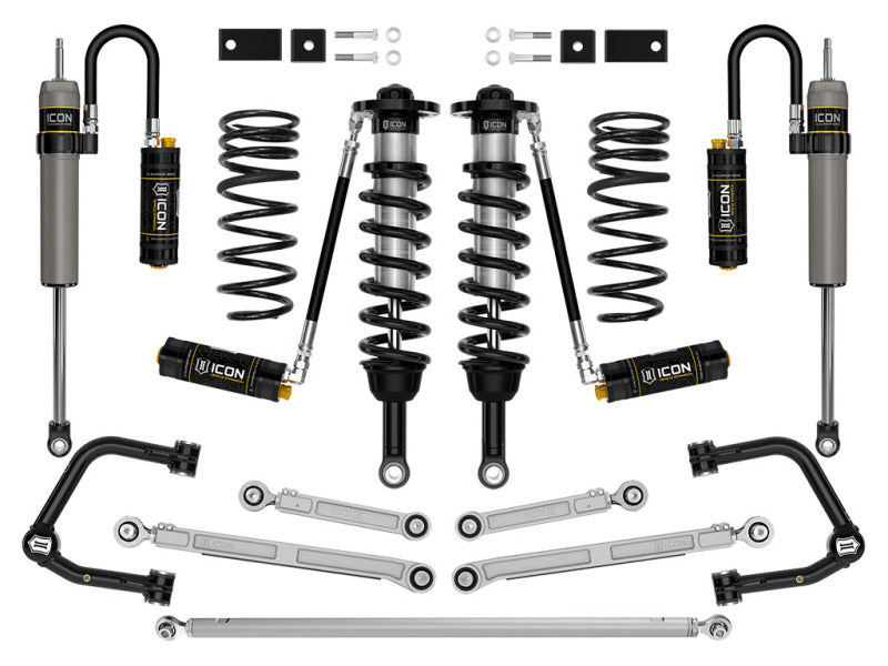 3-4.5in Lift Stage 10 Suspension System Tubular — 23-24 Toyota Sequoia