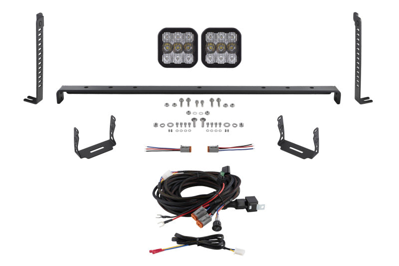 SS5 Stealth Grille LED 2-Pod Kit - Pro White Combo — 14-23 Toyota 4Runner