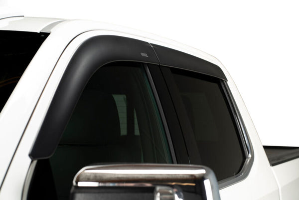 CC/DC In-Channel Mount Ventvisor Low Profile 4pc - Matte Black — 16-23 Toyota Tacoma