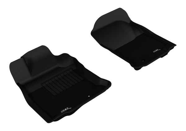 Kagu 1st Row Floormat - Black — 2013-2020 Toyota 4Runner