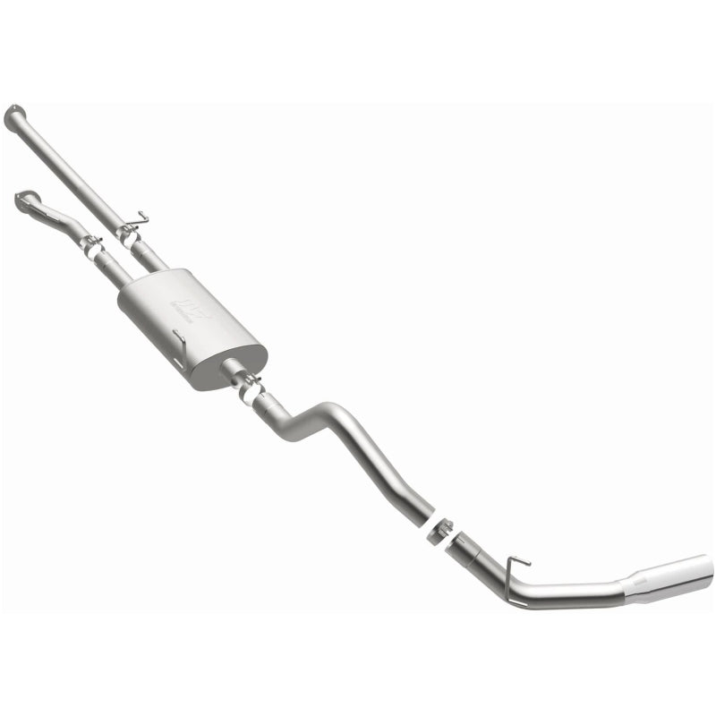 14 V8 4.6L/5.7L Stainless Cat Back Exhaust Side Rear Exit — Toyota Tundra