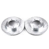 Evolution Drilled & Slotted Rotors Front - Pair — 01-07 Toyota Sequoia
