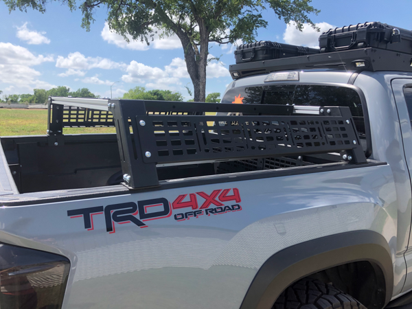 Overland Bed Rack - Short Bed Mid Height Rack — 05-23 Toyota Tacoma