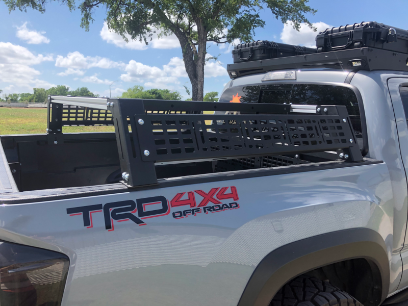 Overland Bed Rack - Short Bed Mid Height Rack — 05-23 Toyota Tacoma