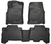 WeatherBeater Black Front & 2nd Seat Floor Liners — 2013 Toyota 4Runner