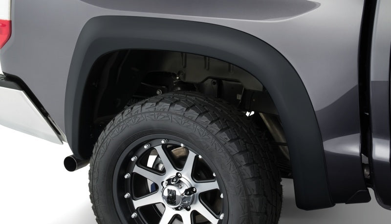 Standard Cab Fleetside Extend-A-Fender Style Flares 4pc - Black — 03-06 Toyota Tundra