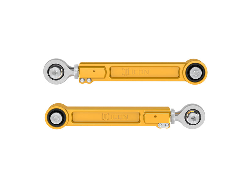2024 Billet Rear Upper Link Kit - Gold Anodized — 22-23 Toyota Tacoma