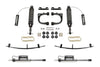 Toy 2WD/4WD 6 Lug 3in UCA Sys w/Dl 2.5 C/O Resi & Rr Dl Resi & Rr Leaf — 05-14 Toyota Tacoma