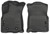 Auto Trans WeatherBeater Front Black Floor Liners — 2016 Toyota Tacoma