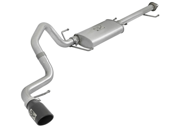 Scorpion 2-1/2in Aluminized Steel Cat-Back Exhaust w/ Black Tips V6 — 07-17 Toyota FJ Cruiser