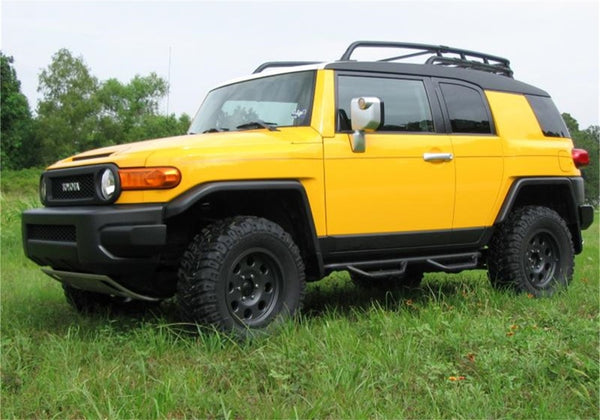 Nerf Step SUV 4 Door - Tex. Black - W2W - 2in — 06-17 Toyota FJ Cruiser