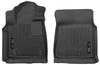 Pickup(Crew Ext Std Cab) X-Act Contour Black Front Floor Liners — 07-11 Toyota Tundra