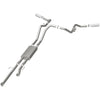 Cat-Back SC LB CC SB 4.6L/5.7L V8 SS 2.5 Dual Split Rear 4in Tip — 10-15 Toyota Tundra