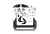 Combar Suit ARB Fog Needs 3520Xxx Kit (Fit Kit NOT Included) — Toyota FJ Cruiser