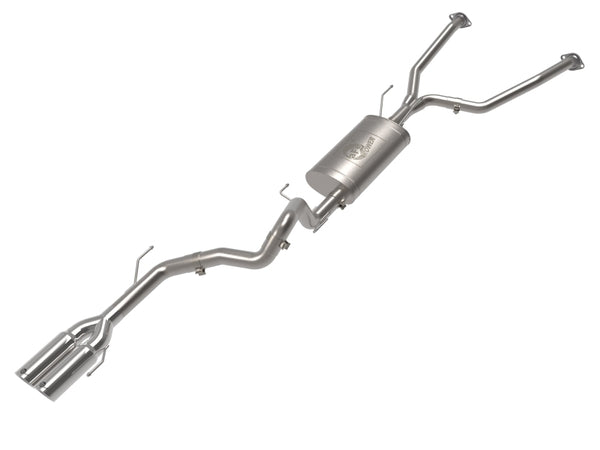 V6 3.4L Vulcan Series 2-1/2in to 3in 304 SS Cat-Back Exhaust w/Polished — 23-24 Toyota Sequoia