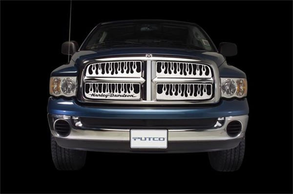 Flaming Inferno Stainless Steel Grille — 07-09 Toyota Tundra