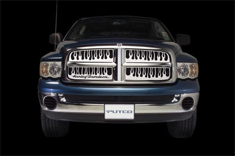 Flaming Inferno Stainless Steel Grille — 07-09 Toyota Tundra