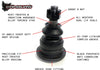 Pre/4WD Performance X-Joint Upper Arms — 05-23 Toyota Tacoma