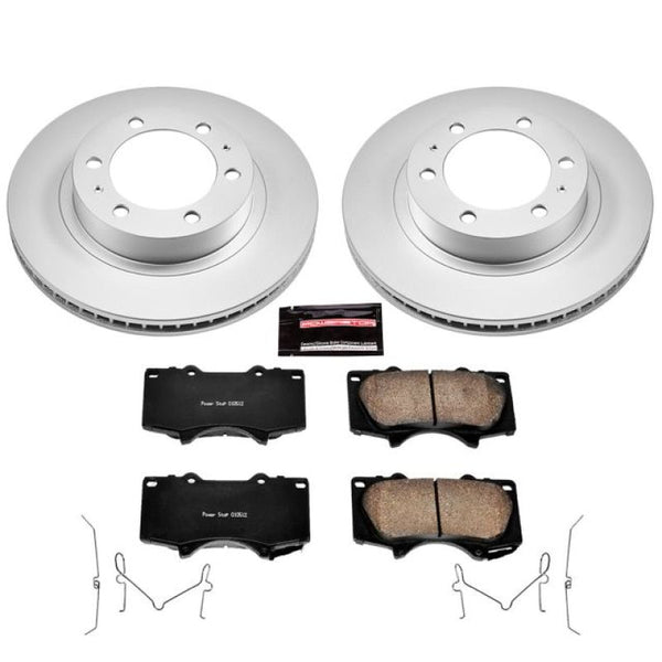 Z17 Evolution Geomet Coated Brake Kit Front — 03-09 Toyota 4Runner