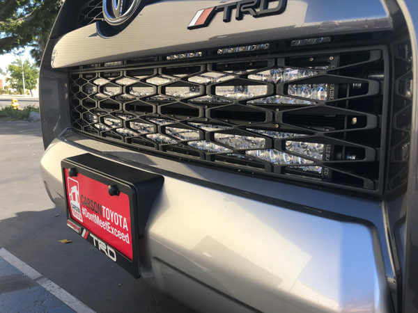 32In Hidden Grille LED Light Bar Brackets - Combo No Bar Light — 14-24 Toyota 4Runner