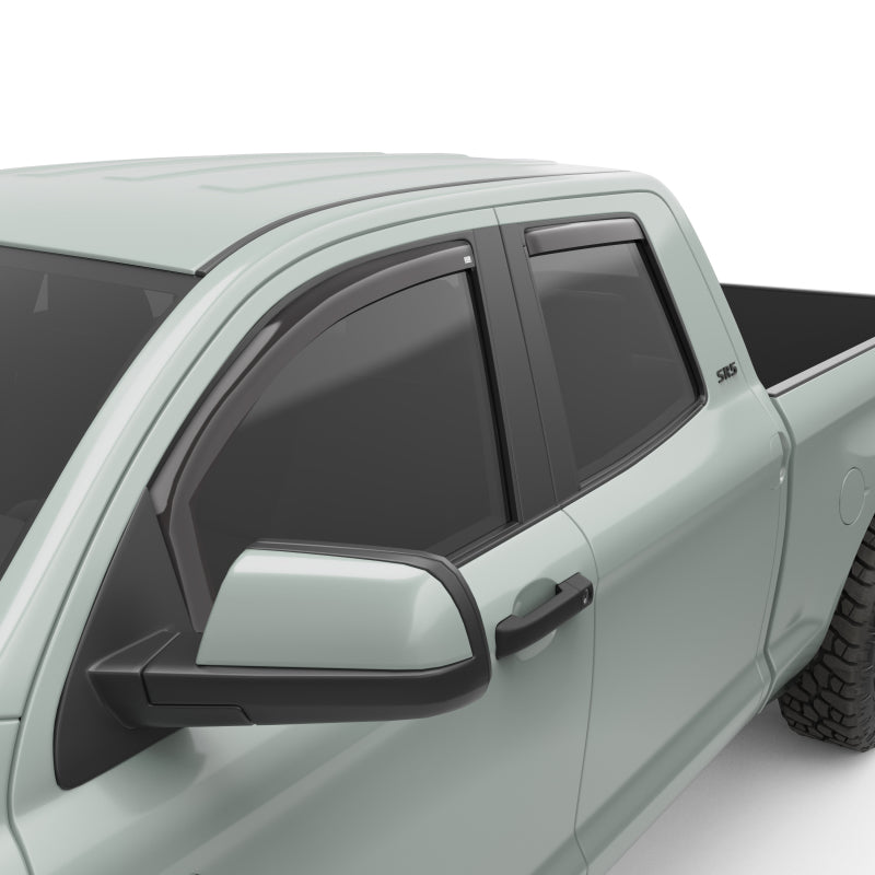 In-Channel Window Visors Double Cab - Set of 4 (575091) — 07+ Toyota Tundra