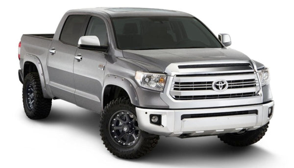 Fleetside Pocket Style Flares 4pc 66.7/78.7/97.6in Bed - Silver Sky — 16-18 Toyota Tundra