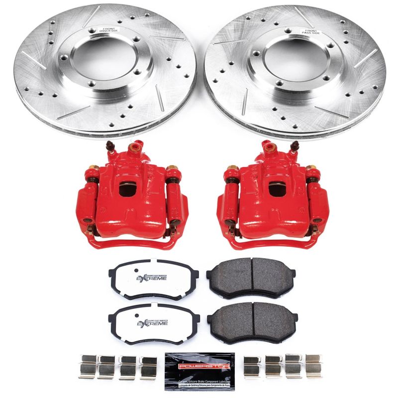 Z36 Truck & Tow Brake Kit w/Calipers Front — 95-04 Toyota Tacoma