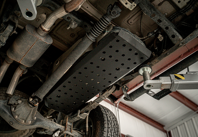 Dcsb Ac Fuel Tank Skid Plate - Steel Raw — 05-23 Toyota Tacoma