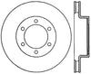 Power Slot /Slotted Left Front Cryo Rotor — 05-09 Toyota Tacoma