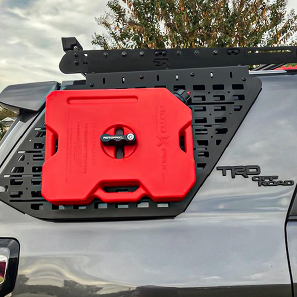 T4R 5Gen Exterior Window Molle Panel Prinsu Rack Both Sides — 10-24 Toyota 4Runner