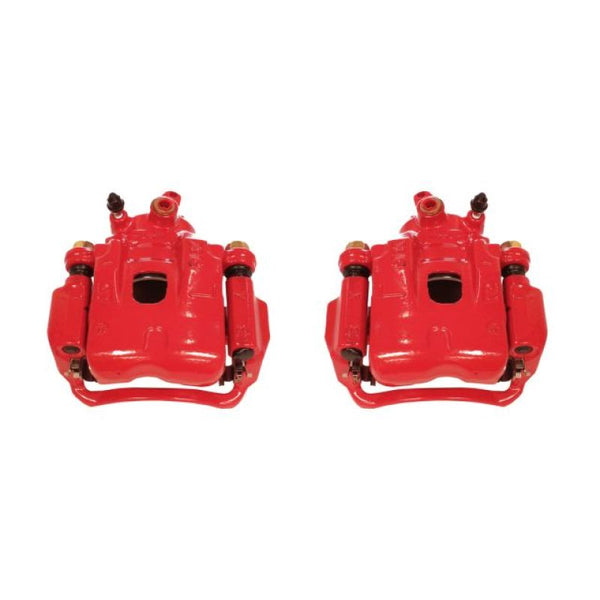 Red Calipers w/Brackets Front - Pair — 95-04 Toyota Tacoma
