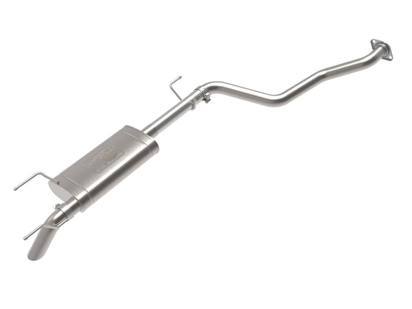 L4-2.4L ROCK BASHER 2.5in 409 Stainless Steel Cat-Back Exhaust System — 2024 Toyota Tacoma