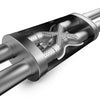 14 V8 4.6L/5.7L Stainless C/b Exhaust Dual same side pass. rear tire — Toyota Tundra