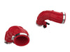 (J300) / V6-3.4L (tt) Red Turbo Inlet Pipes — 22-24 Toyota Land Cruiser