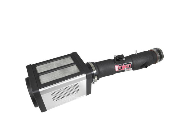X-Runner 4.0L V6 w/ Power Box Wrinkle Black Power-Flow Air Intake System — 05-09 Toyota Tacoma
