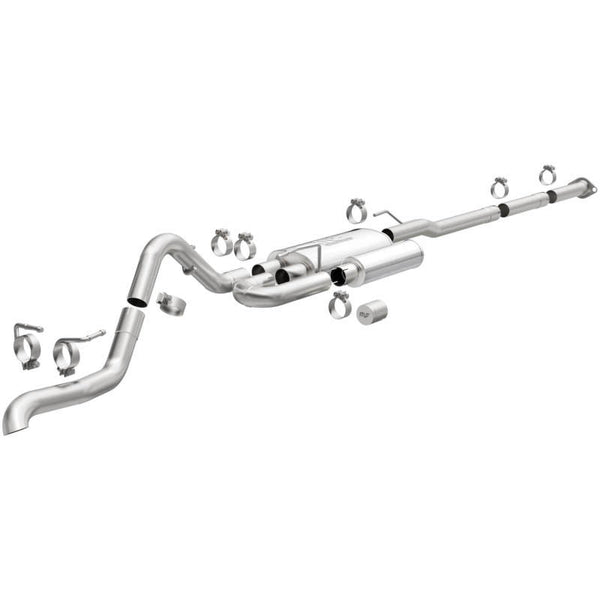 Stainless Overland Cat-Back Exhaust V6 4.0L — 05-15 Toyota Tacoma