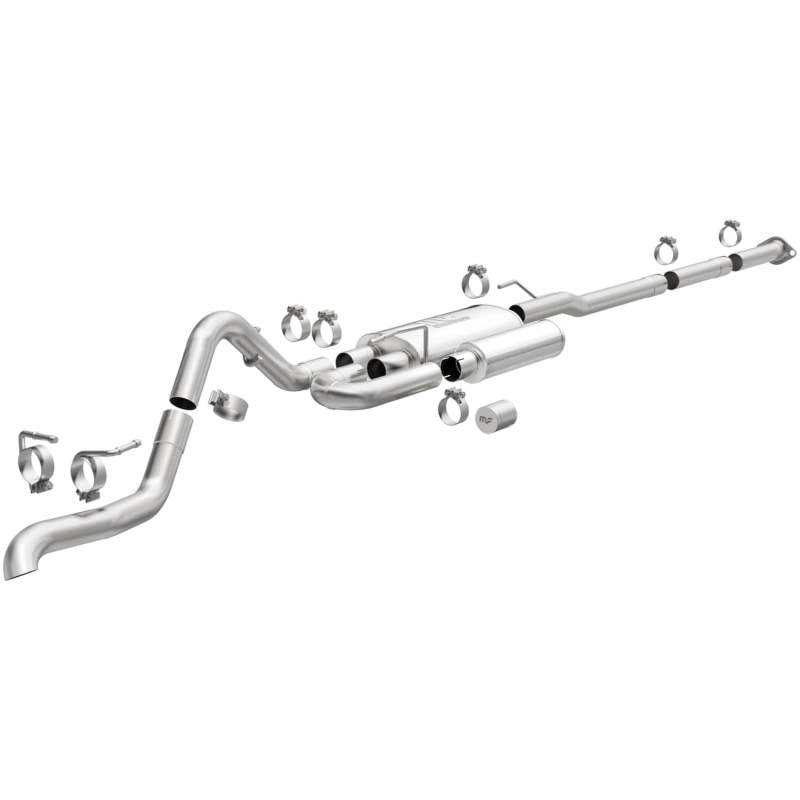 Stainless Overland Cat-Back Exhaust V6 4.0L — 05-15 Toyota Tacoma