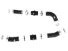 BladeRunner 2.5in & 3in Aluminum Hot & Cold Charge Pipe Kit - Black — 2024+ Toyota Tacoma