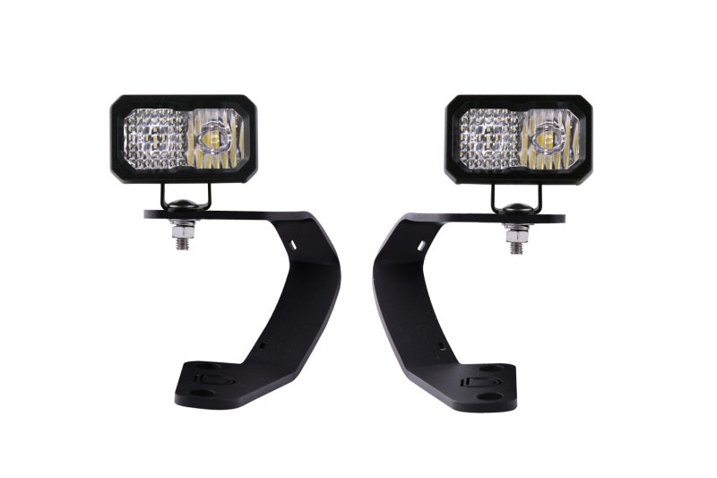 Stage Series 2in LED Ditch Light Kit - Pro White Combo — 10-21 Toyota 4Runner