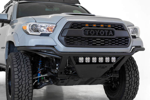 PRO Bolt-On Front Bumper - Hammer Black — 16-20 Toyota Tacoma