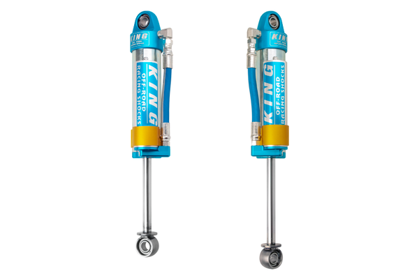 (6 Lug) Rear 2.5 Dia Piggy Hose Reservoir Shock (Pair) — 96-04 Toyota Tacoma