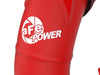 V6-3.4L Hybrid BladeRunner 2.5in Aluminum Hot Charge Pipe - Red — 23-24 Toyota Sequoia
