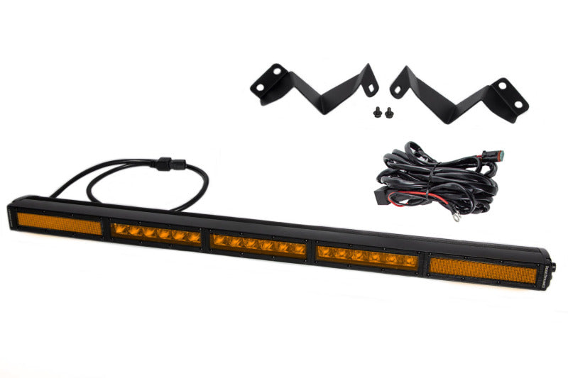 SS30 Stealth Lightbar Kit - Amber Combo — 16-21 Toyota Tacoma