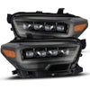 NOVA LED Projector Headlight Plank Style Alpha Black w/Activation Light — 16-20 Toyota Tacoma
