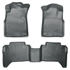 WeatherBeater Combo Grey Floor Liners — 05-13 Toyota Tacoma