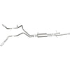 Cat-Back SC LB CC SB 4.6L/5.7L V8 SS 2.5 Dual Split Rear 4in Tip — 10-15 Toyota Tundra
