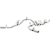Cat-Back SC LB CC SB 4.6L/5.7L V8 SS 2.5 Dual Split Rear 4in Tip — 10-15 Toyota Tundra